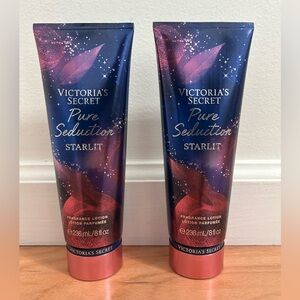 Victoria’s Secret Pure Seduction Starlit set of 2 body lotion